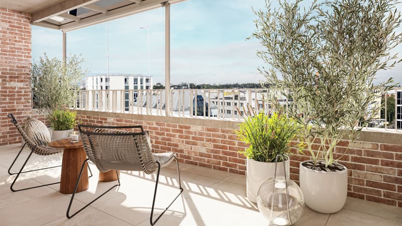 3.5 room apartment with TWO balconies in 10 minutes at Zurich main station!! (4)