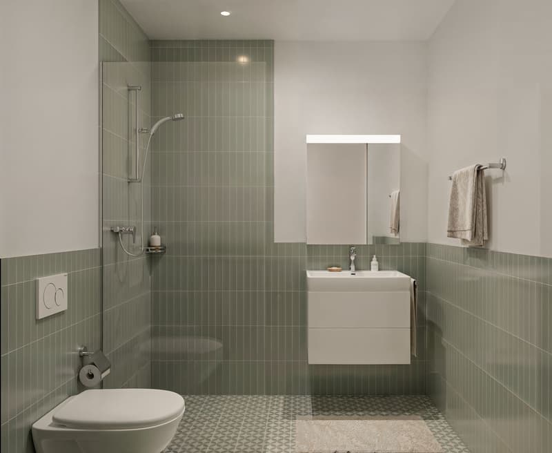 3.5 room apartment with TWO balconies in 10 minutes at Zurich main station!! (7)