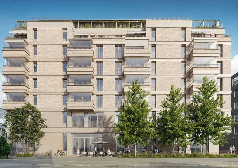 3.5 room apartment with TWO balconies in 10 minutes at Zurich main station!! (1)