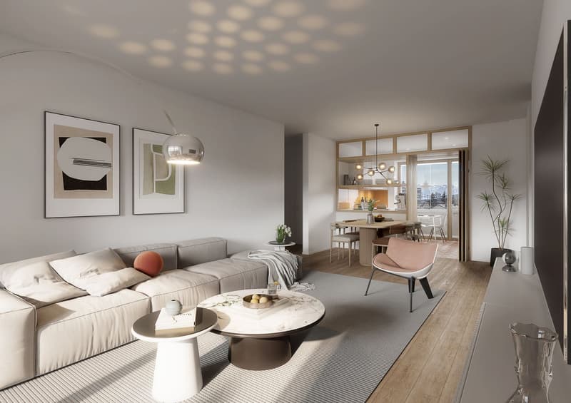 3.5 room apartment with TWO balconies in 10 minutes at Zurich main station!! (17)