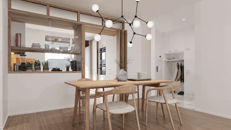 The last 3.5-room apartment on the 4th floor: Bright 3.5-room apartment with two balconies (10)