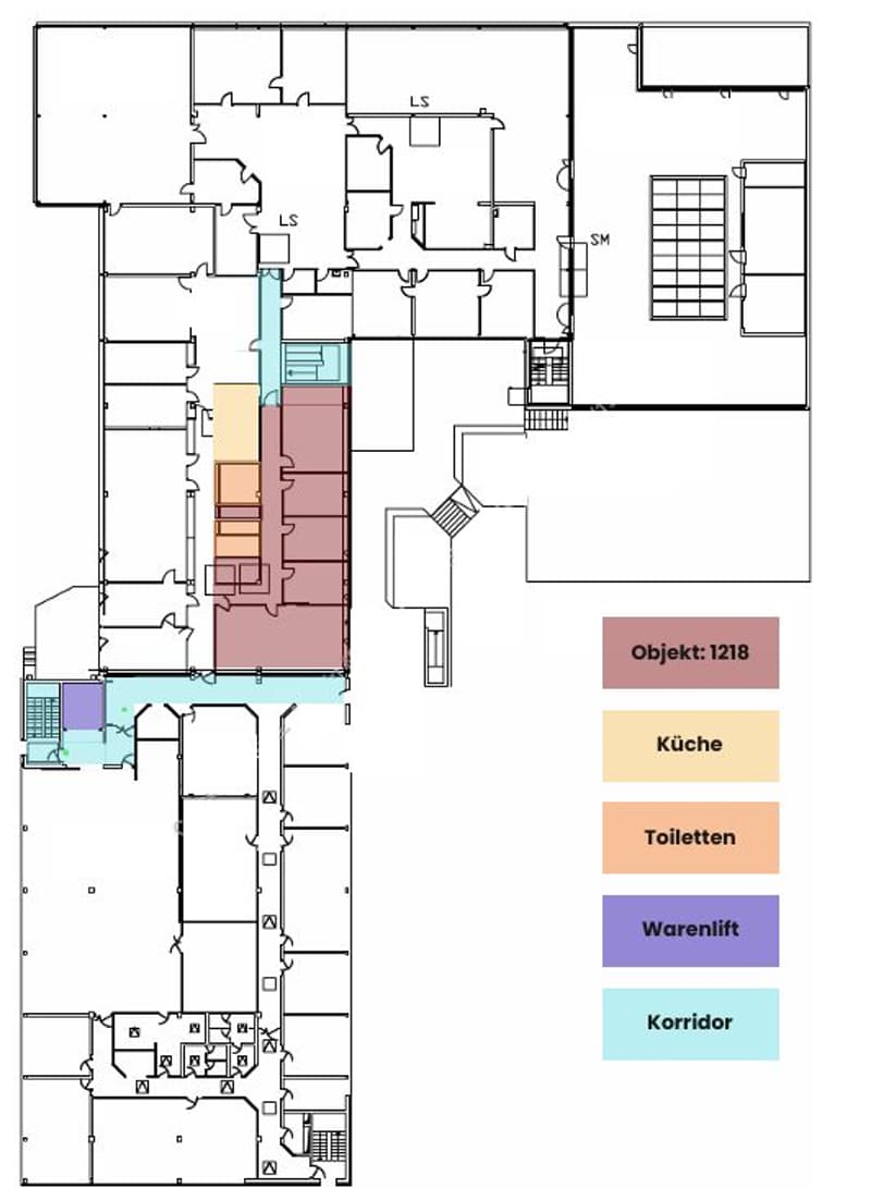 Practical premises with diverse usage possibilities (2)