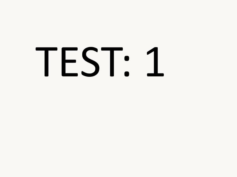Test 1: Fabrik (1)