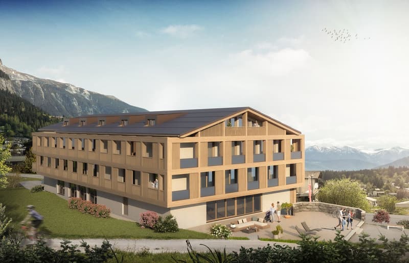 --->Bewirtschaftete 2.5 Zimmerwohnung, direkt bei den Bergbahnen in Flims! (9)