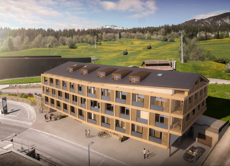 --->Bewirtschaftete 2.5 Zimmerwohnung, direkt bei den Bergbahnen in Flims! (1)