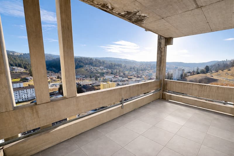 Incantevole appartamento di 2,5 locali all'8° piano a Le Locle (6)