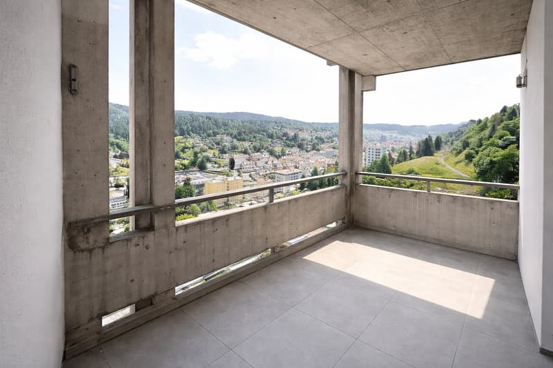 Appartamento 3.5 locali al 10° piano con vista panoramica a Le Locle (6)