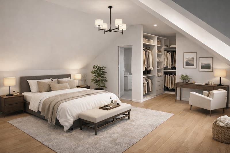 Duplex 5,5 pièces neuf sur plan – 210 m² avec suite parentale – Corban (7)