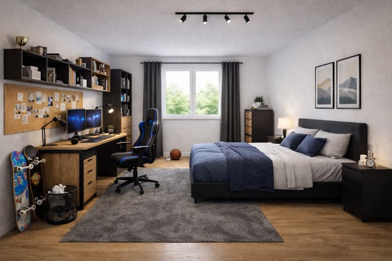 Duplex 5,5 pièces neuf sur plan – 210 m² avec suite parentale – Corban (10)