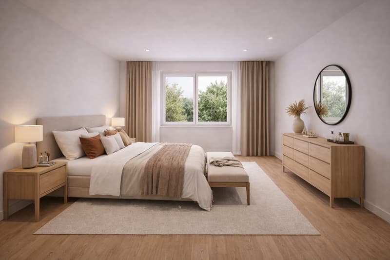 Magnifique appartement plan 3,5 pièces plain-pied - cadre calme entre trois lacs – Gampelen/Champion (3)