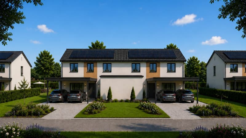 Magnificent villa on plan in the heart of Courtételle (1)