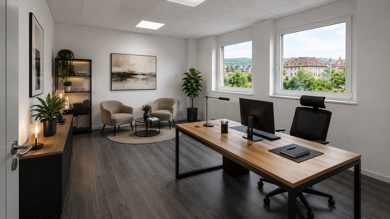 Da scoprire — 2 uffici rinnovati in affitto a Delémont (2)