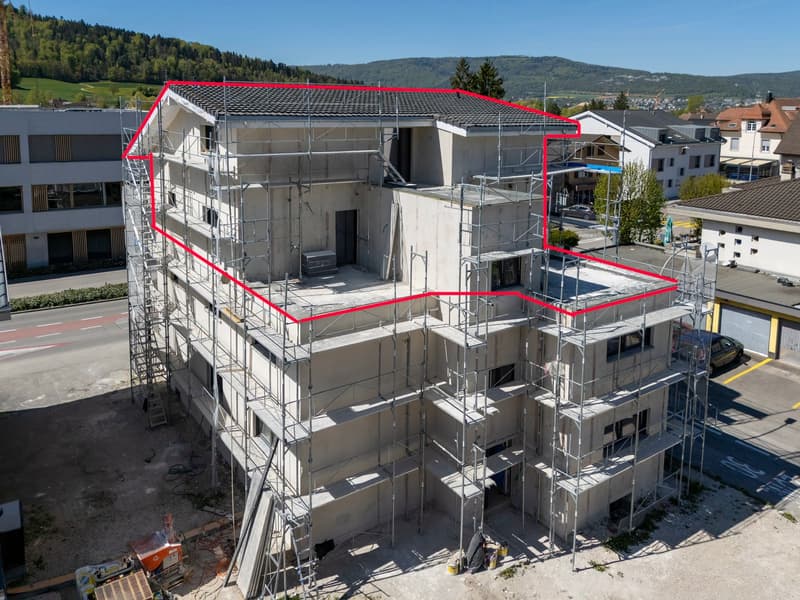 Magnificent 5.5-room duplex with unobstructed view in Courrendlin - Finishes to choose from (2)