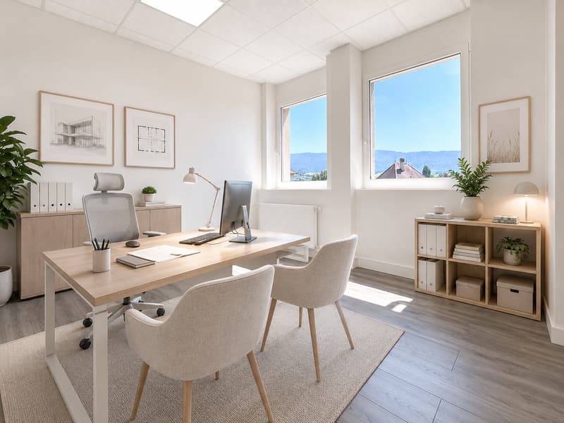 In affitto – Locale commerciale/uffici di circa 62 m² nel centro di Delémont (5)