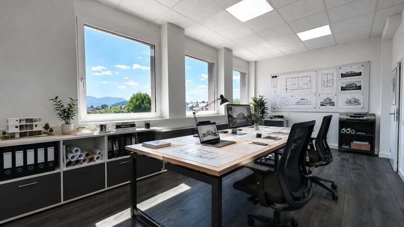 À louer – Local commercial / bureaux d’environ 75 m² au centre de Delémont (4)