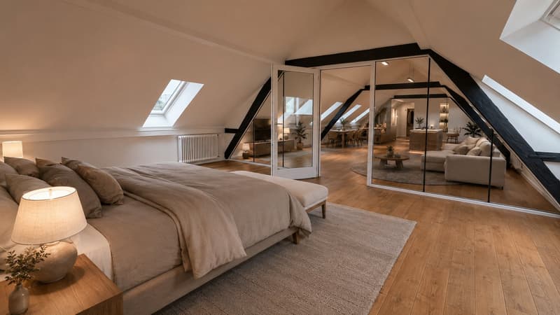 Atypical 2.5-room loft in Delémont – Charm of the old and modern comfort (2)