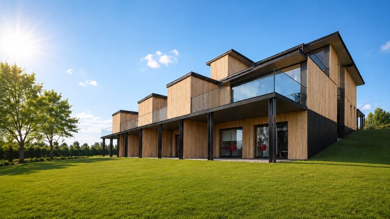 Projet de villa jumelée de 5,5 pièces avec trois terrasses et vue panoramique sur le lac (1)