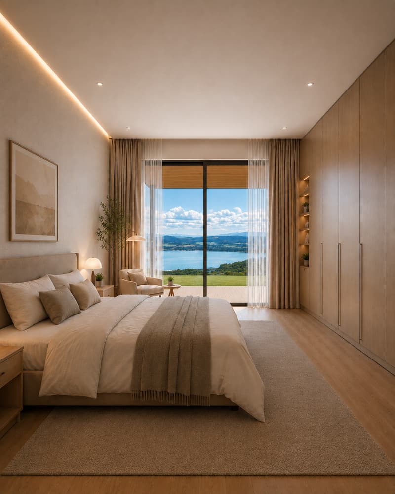 Projet de villa jumelée de 5,5 pièces avec trois terrasses et vue panoramique sur le lac (13)
