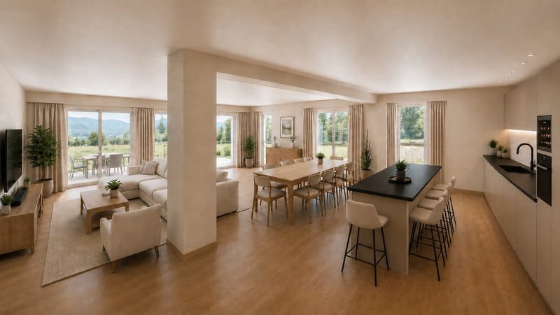 Charmant appartement de 3.5 pièces à Yens – Accessibilité et confort réunis (2)
