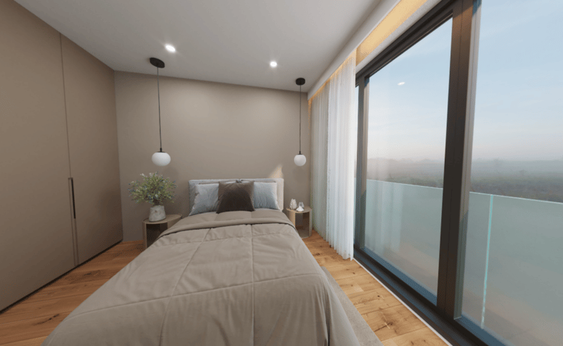 Helles Schlafzimmer