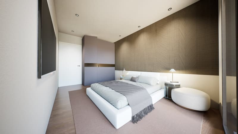 Eleganti grandi  appartamento di 4.5 locali a Viganello con piscina, zona relax e garage (6)