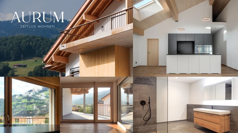 Appartement neuf exclusif de 3.5 pièces avec balcon spacieux - 117m2 - CHF 760'000.00 (2)
