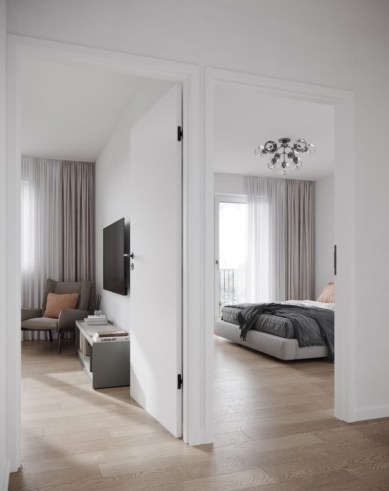 Appartement neuf exclusif de 3.5 pièces avec part de jardin spacieuse - 117m2 - CHF 720'000.00 (11)