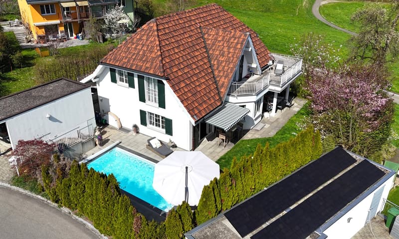 Charming 5.5-room single-family house in Iberg Winterthur (1)