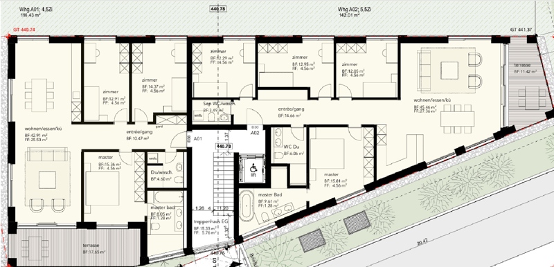 Modern 5.5-room new-build apartment with garage in Glarus Nord (7)