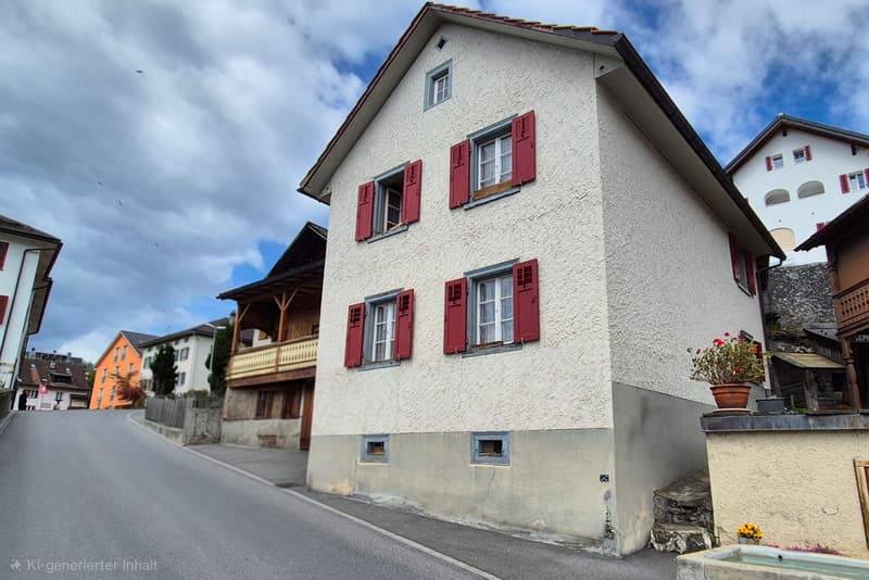 Casa idillica con fienile e molto potenziale (2)