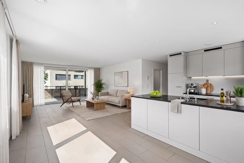 4.5-Zimmer-Wohnung mit Balkon in Birr kaufen (1)