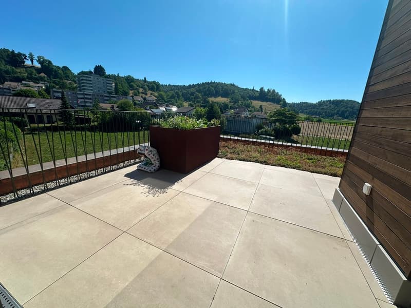 Appartamento moderno 2 locali a Gränichen – Edificio nuovo con vista e comfort (7)