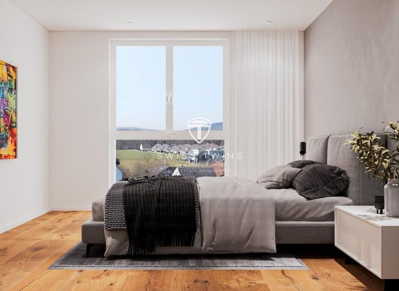 Primo Affitto Appartamento di 4,5 Locali Luminoso con Terrazza a Zweidlen (7)