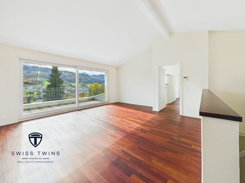 Casa di 5.5 locali con panorama e giardino in affitto a Kriens (3)