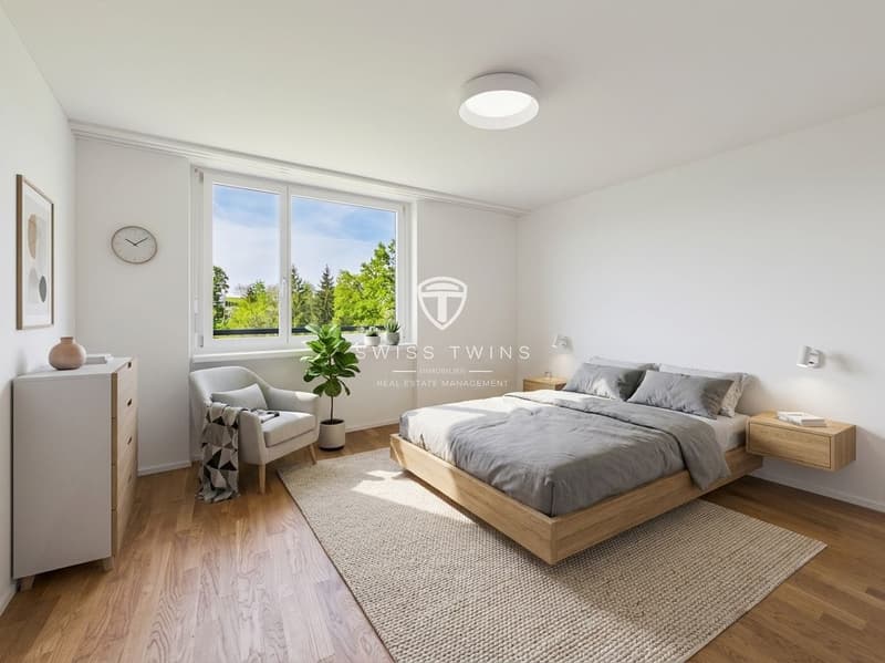 Habiter attractif, économiser malin - Appartement moderne 3.5 pièces à Opfikon avec une moitié de loyer le premier mois (9)