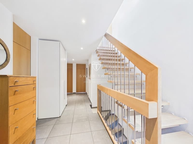 Maison mitoyenne de 5,5 pièces avec vue lointaine et terrasse à Horgen (7)