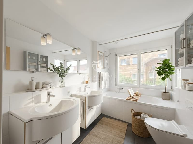 Maison mitoyenne de 5,5 pièces avec vue lointaine et terrasse à Horgen (9)