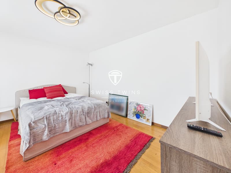 Newly renovated business 1-room serviced apartment with garden for rent in Meilen (7)