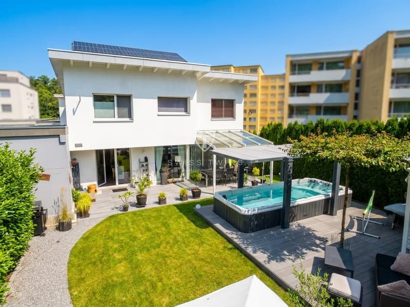Modernes 6.5-Zimmer-Einfamilienhaus mit Wellnessoase in Emmenbrücke (12)