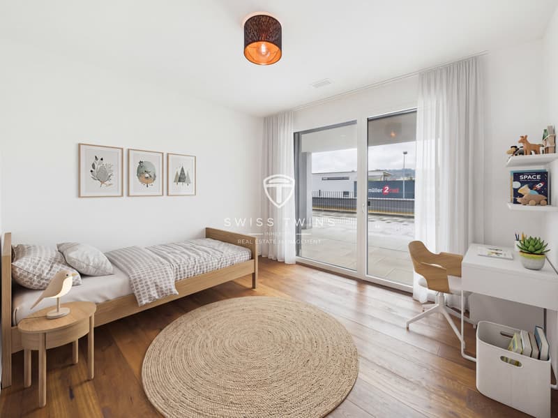 3-Zimmer-Terrassenwohnung mit 132 m² Terrasse in Emmen (6)
