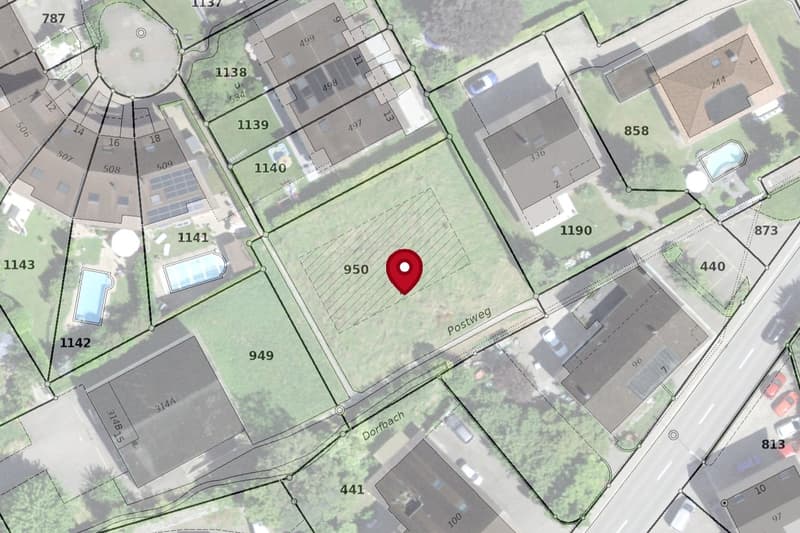 Building land with building permit for a multi-family house with 6 residential units (2)