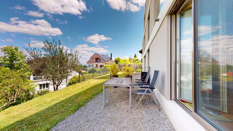 Stilvolle 4½-Zimmer Gartenwohnung mit teils Seesicht in Wädenswil (12)