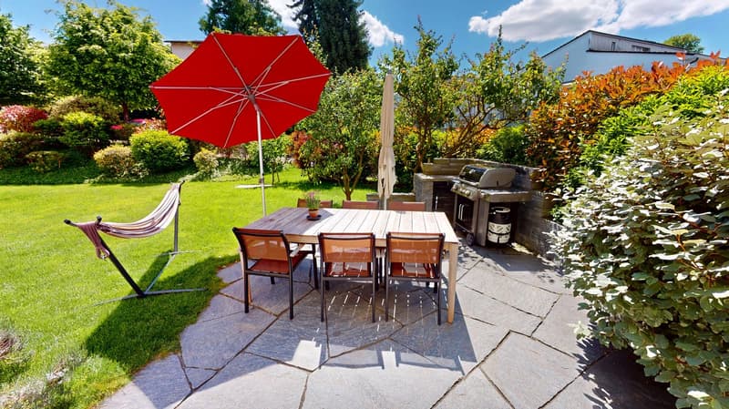Stilvolle 4½-Zimmer Gartenwohnung mit teils Seesicht in Wädenswil (4)