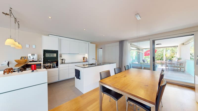 Stilvolle 4½-Zimmer Gartenwohnung mit teils Seesicht in Wädenswil (6)