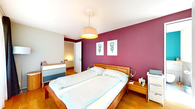 Stilvolle 4½-Zimmer Gartenwohnung mit teils Seesicht in Wädenswil (9)