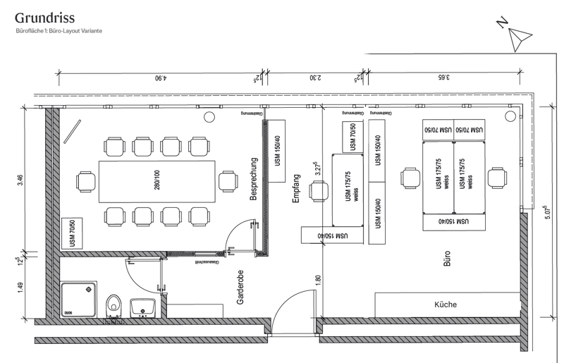 Bürofläche 54 m² für bis zu 8 Arbeitsplätze – direkt beim Bahnhof Baar (6)