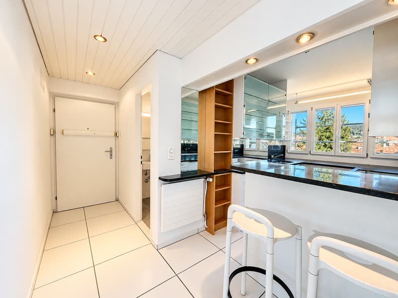 Über den Dächern von Zürich - Maisonette-Wohnung mit spektakulärer Dachterrasse (4)