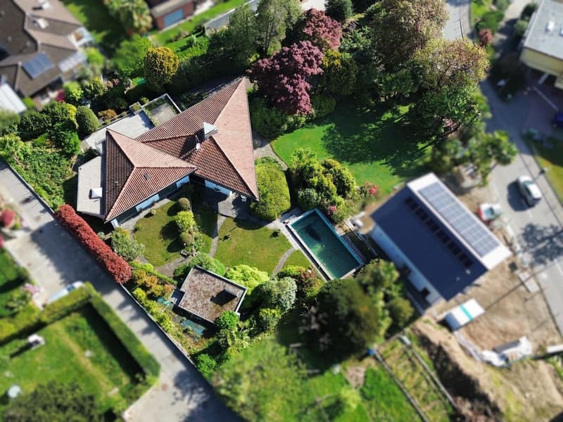 Agno - Villa fascinante des années 50 avec un splendide terrain (3)