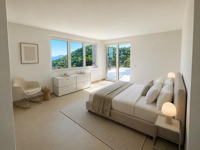 Cademario – Exclusive villa with pool and spectacular lake view (11)
