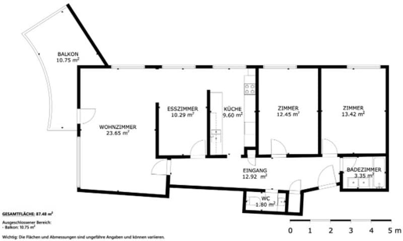 Grundrissplan